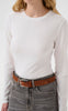 Gestuz T-Shirt - Mida LS - Egret