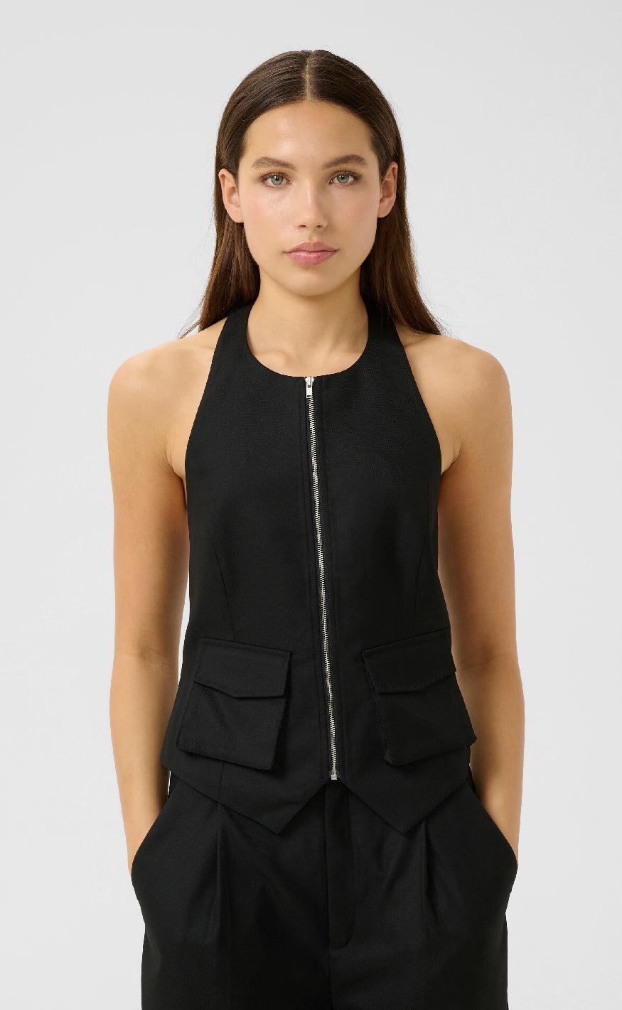 Gestuz Top - Callia - Black