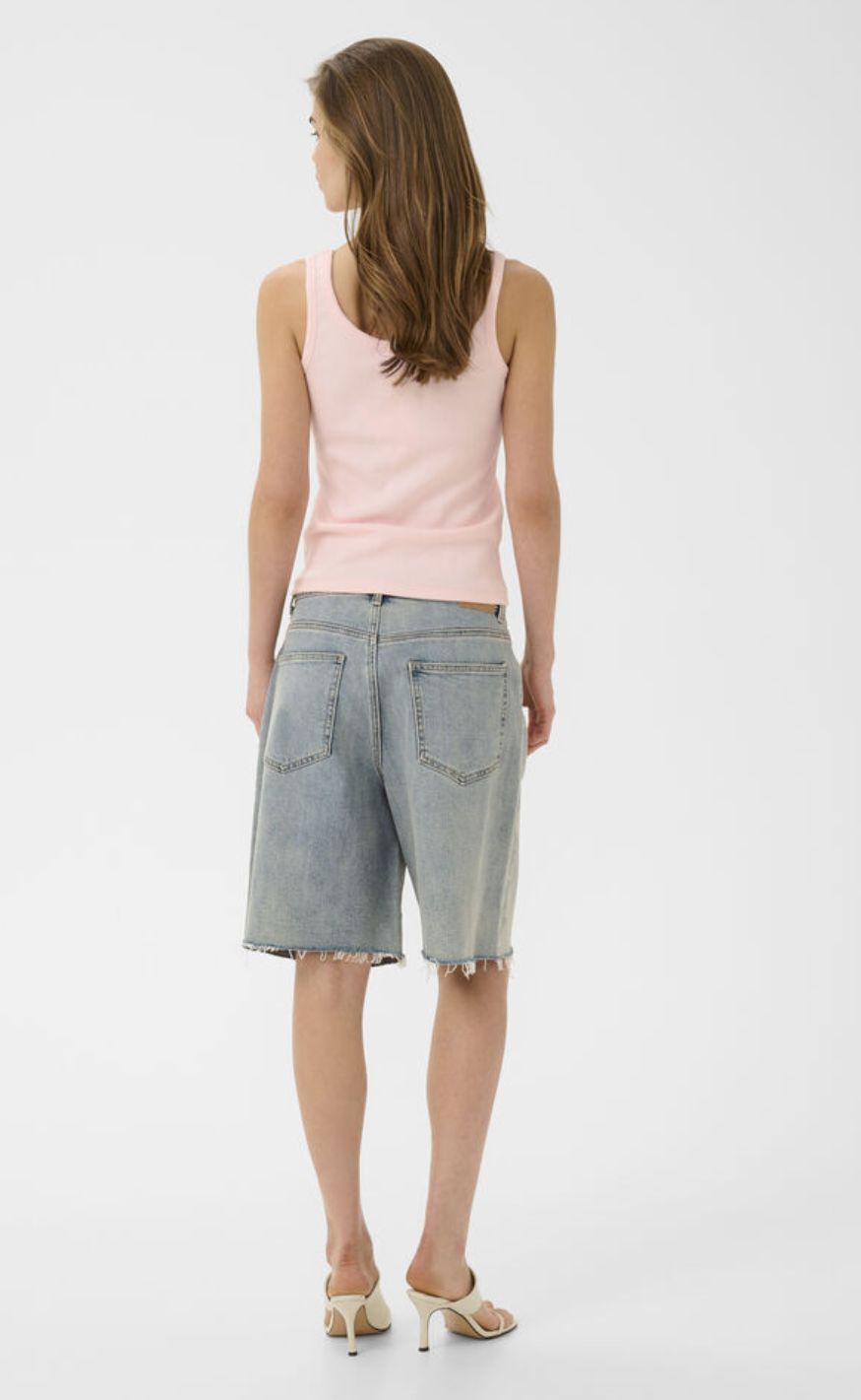 Gestuz Top - Drew Logo Top 2.0 - Ballet Slipper