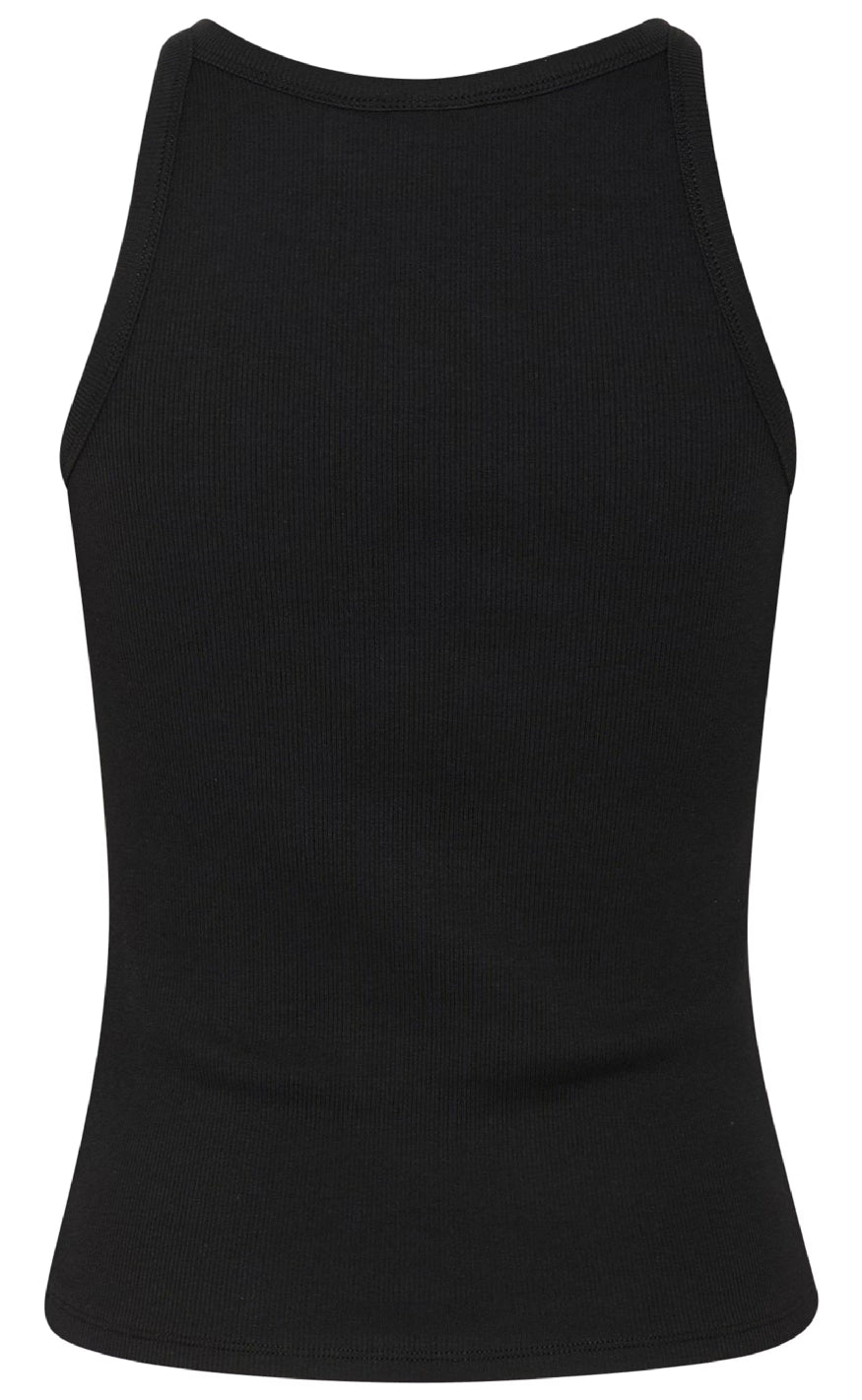 Gestuz Top - Drew Rhinestone - Black