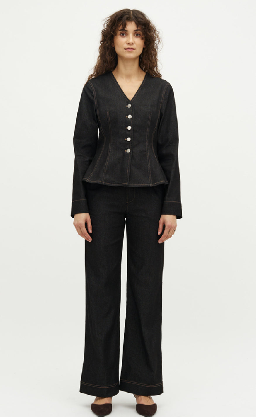 Global Funk Bluse - Kayan-G - Darkest Night