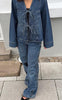 Global Funk Bluse - Panell-G - Mud Stone Wash