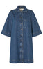 Global Funk Kjole - Mera-G - Mud Stone Wash
