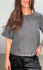 Global Funk Top - Ananea - Demon Grey
