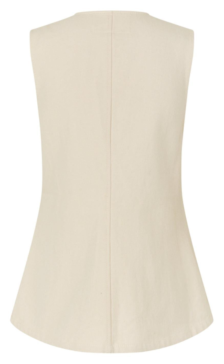 Global Funk Vest - Gibella - Ecru