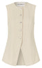 Global Funk Vest - Gibella - Ecru