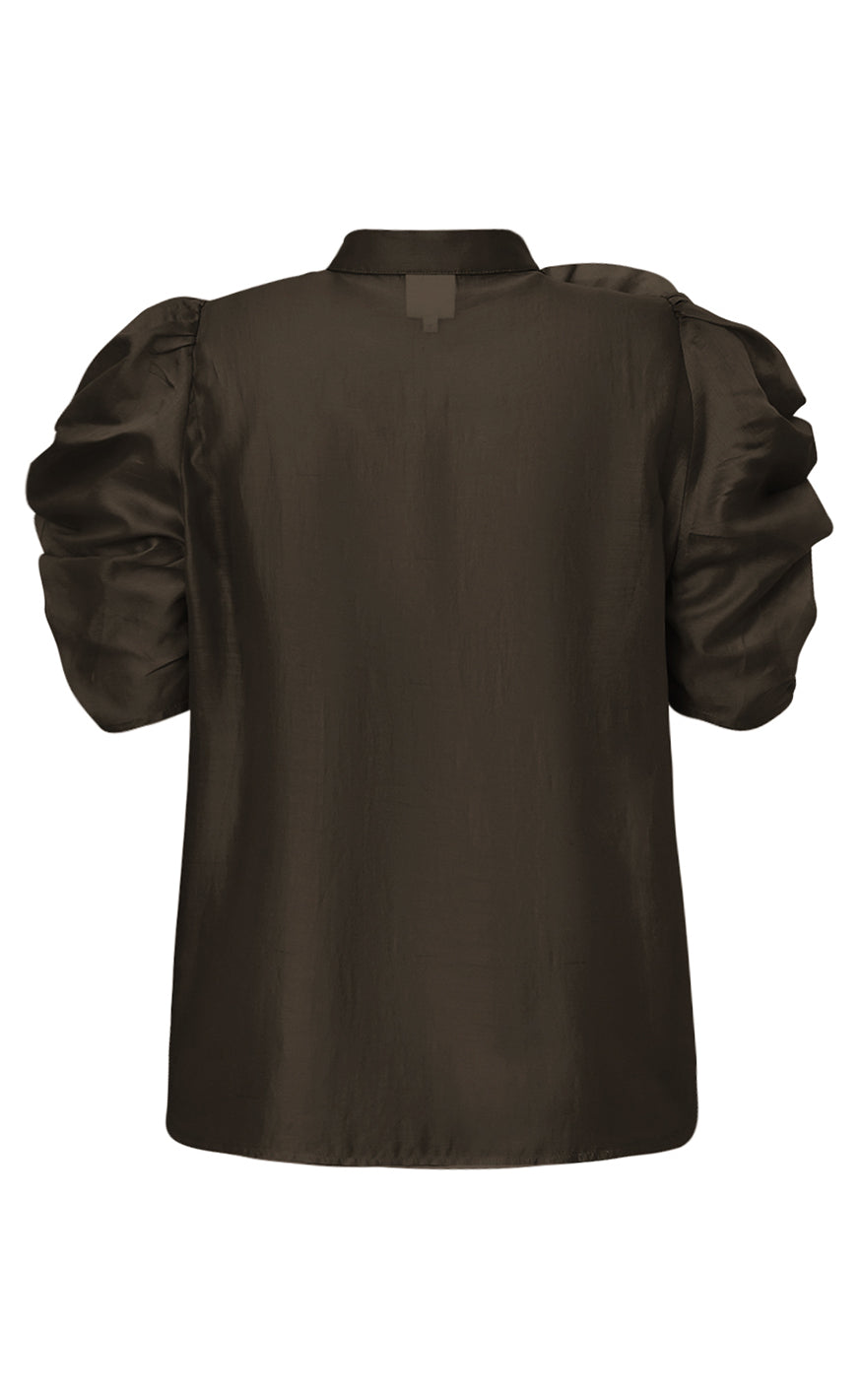Gossia Bluse - Annsofi - Coffee