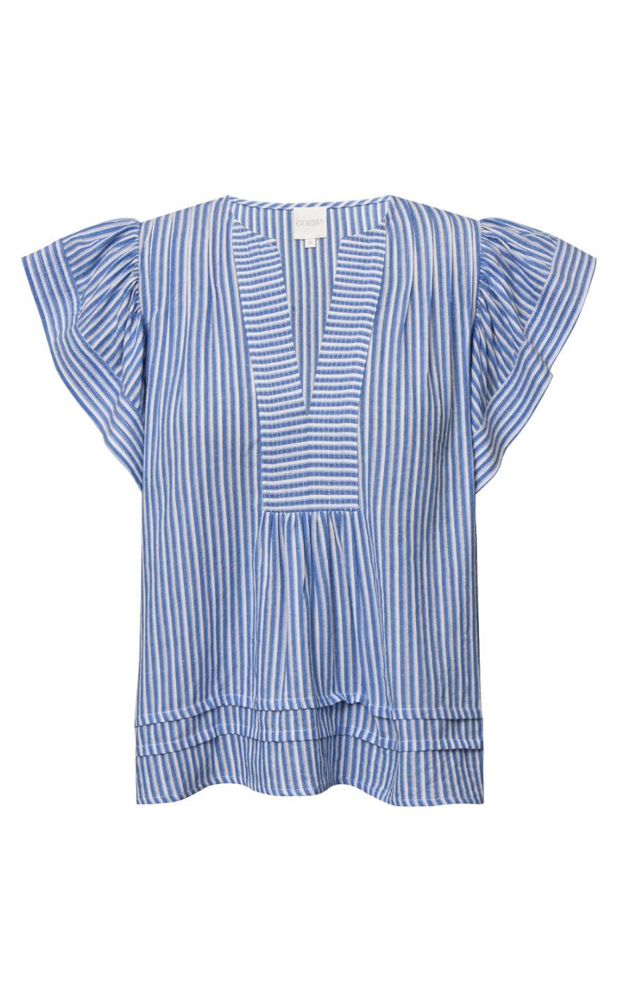 Gossia Bluse - Minka - Blue Stripes