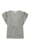 Gossia Bluse - Minka - Creme Navy Stripes