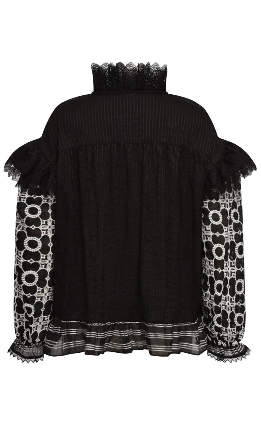 Gossia Bluse - Ninne - Black Mix