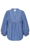Gossia Bluse - Sia - Blue Stripe