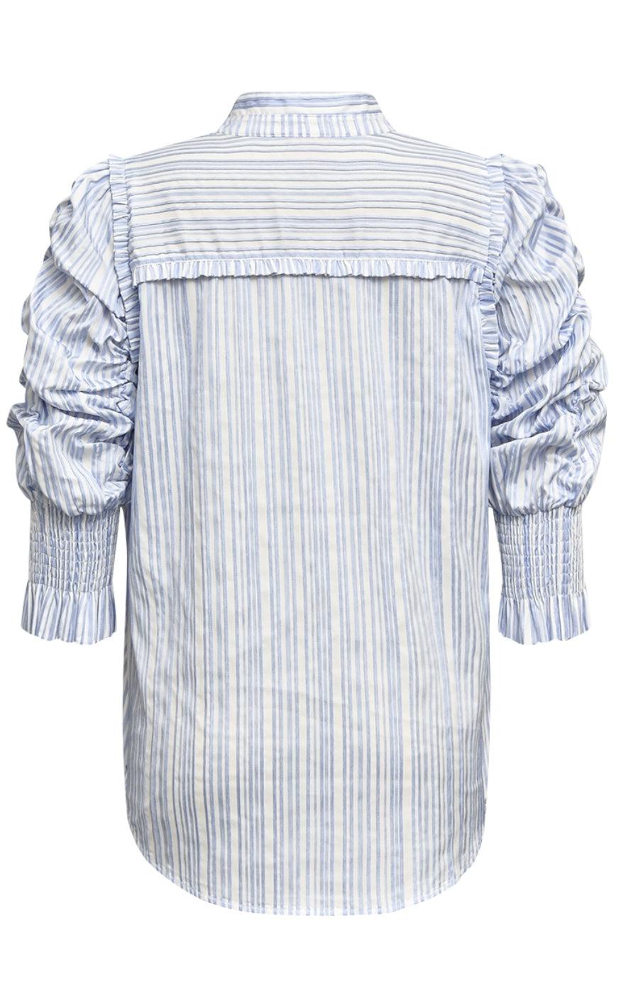 Gossia Bluse - Trine - Blue Stripes