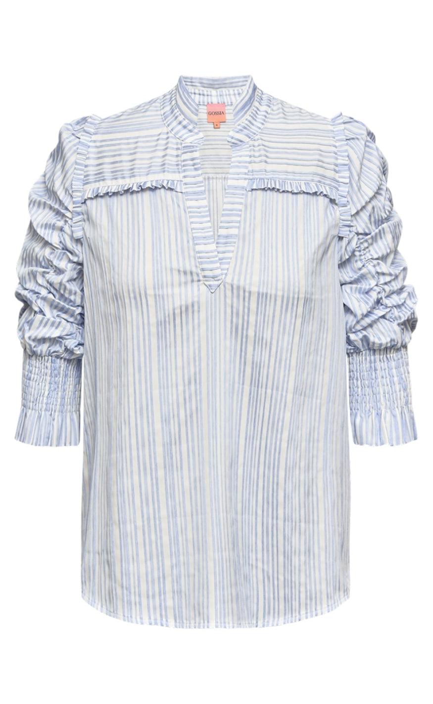 Gossia Bluse - Trine - Blue Stripes