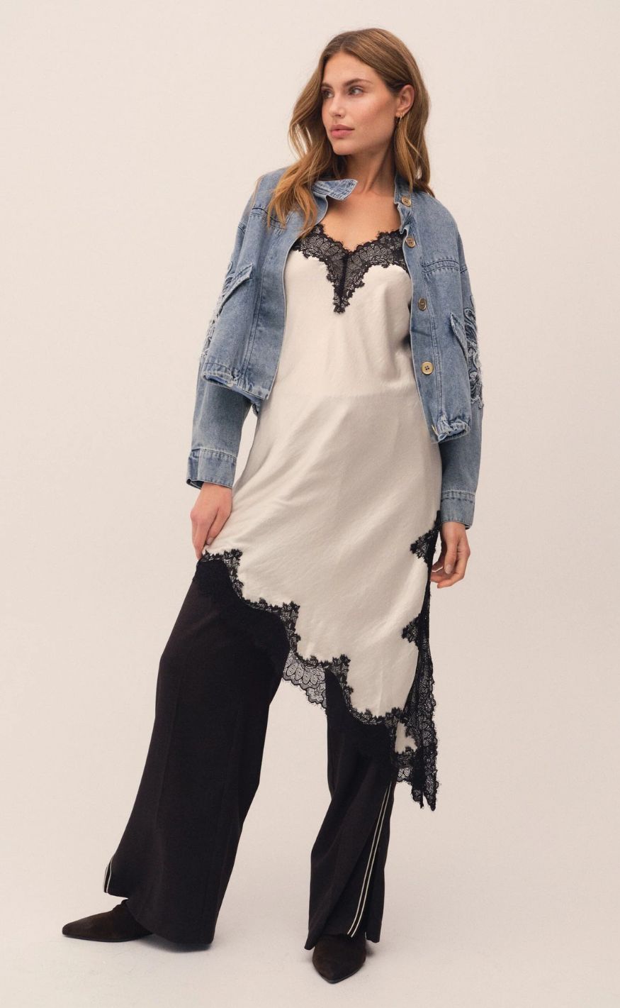 Gossia Kjole - Zenna - Creme