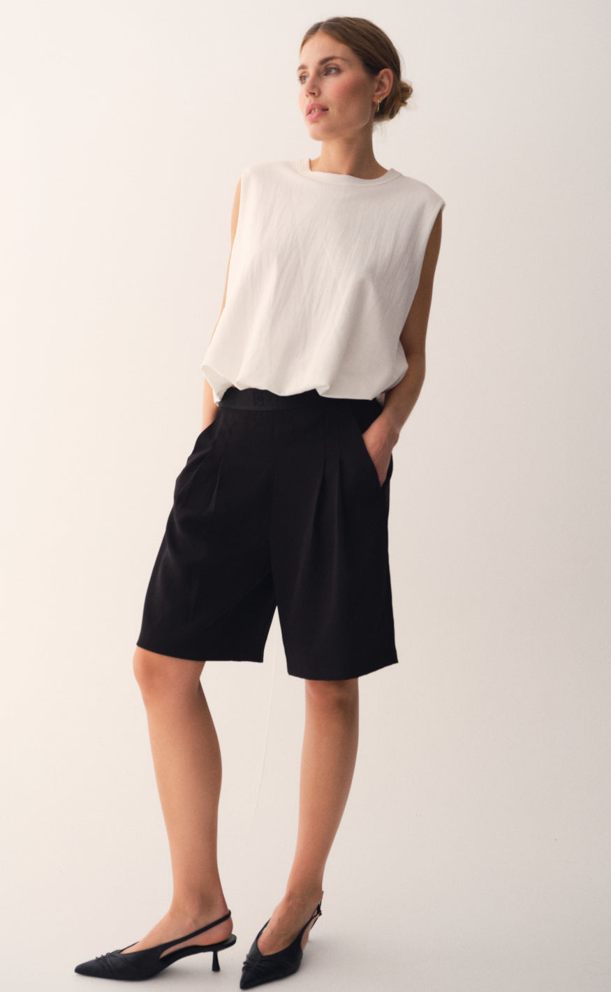 Gossia Shorts - Tekla - Black