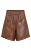 Gossia Shorts - Thilla Leather - Cognac