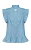 Gossia Top - Ann - Ice Blue