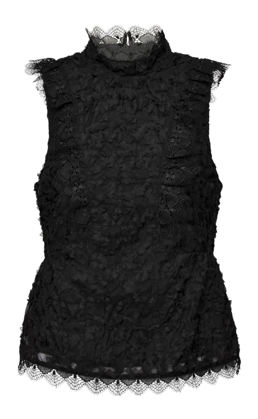 Gossia Top - Atlanta - Black