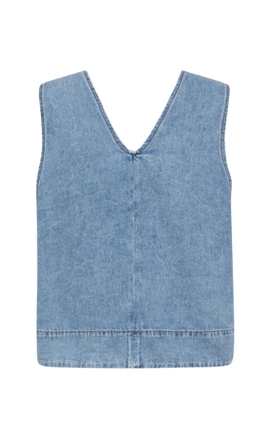 Gossia Top - Chalina - Denim Blue