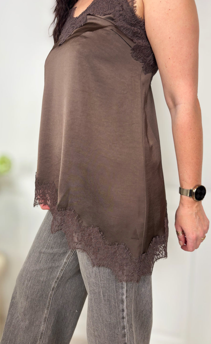 Gossia Top - Ember - Chocolate