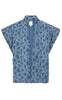 Gossia Vest - Nena - Denim Flowers