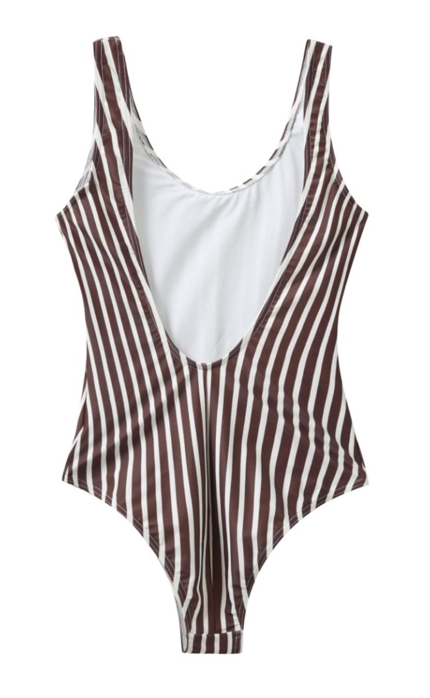 H2O Badedragt - Stripe - Bark