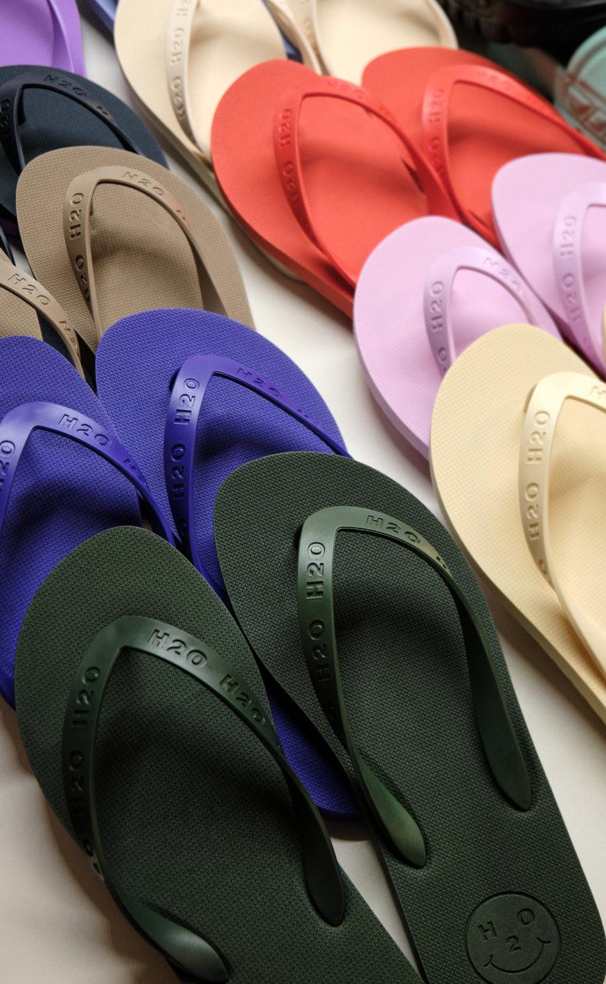 H2O Badesandal - Flip Flop - Pale Banana