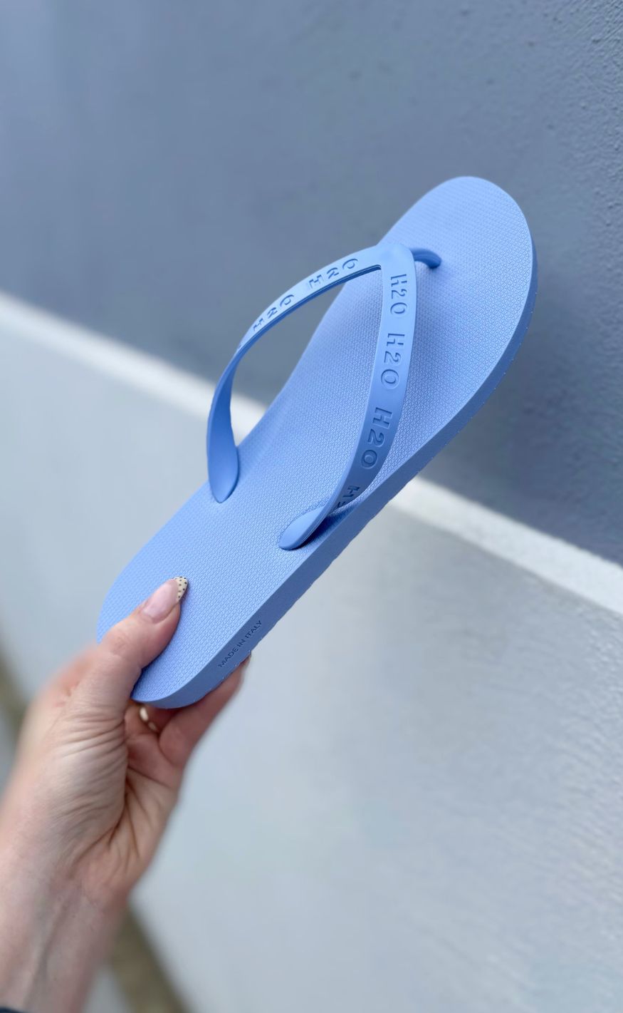 H2O Badesandal - Flip Flop - Pastel Blue