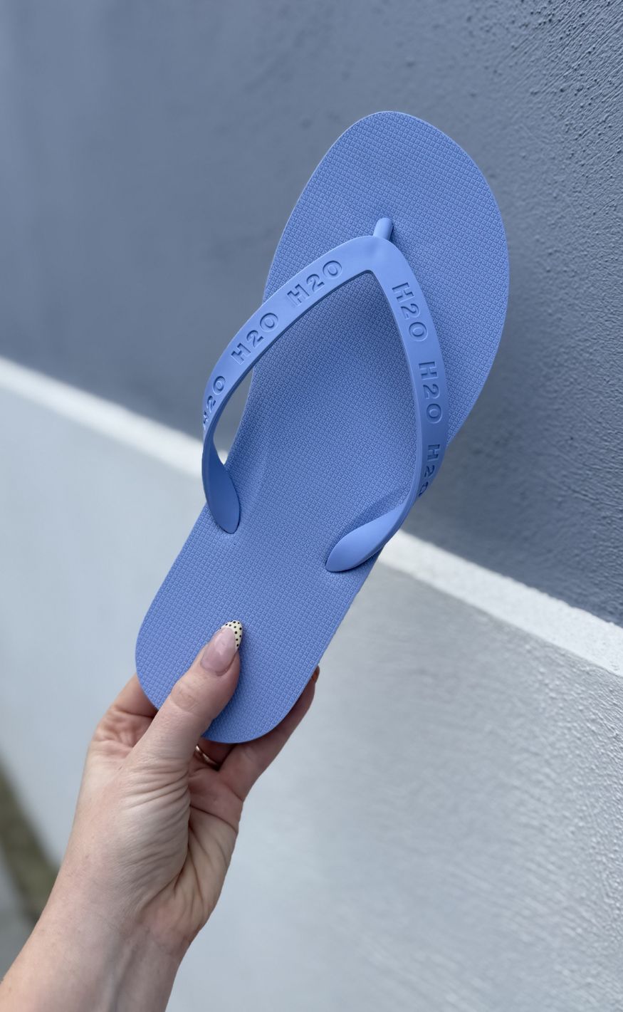 H2O Badesandal - Flip Flop - Pastel Blue