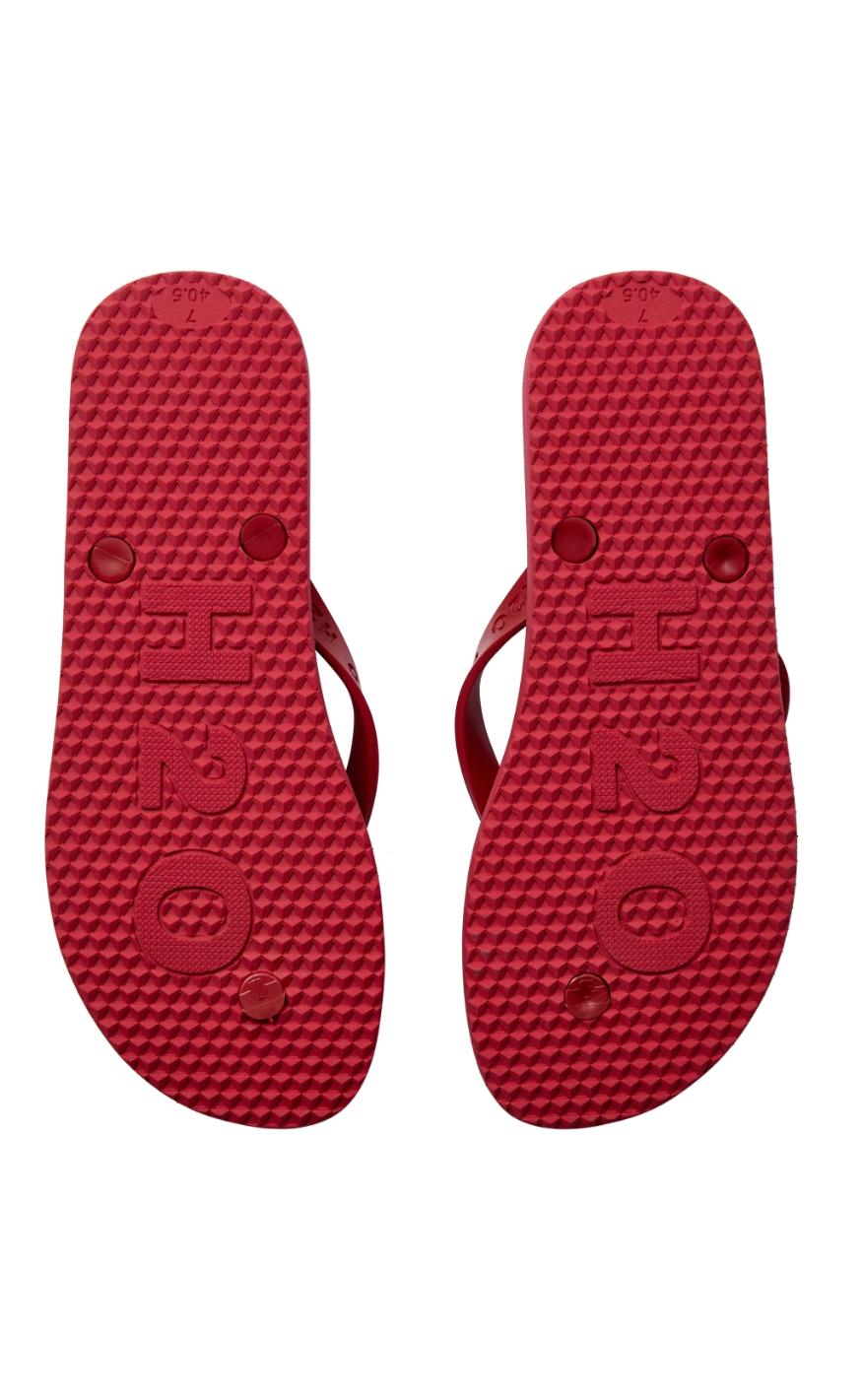 H2O Badesandal - Flip Flop - Ruby Red