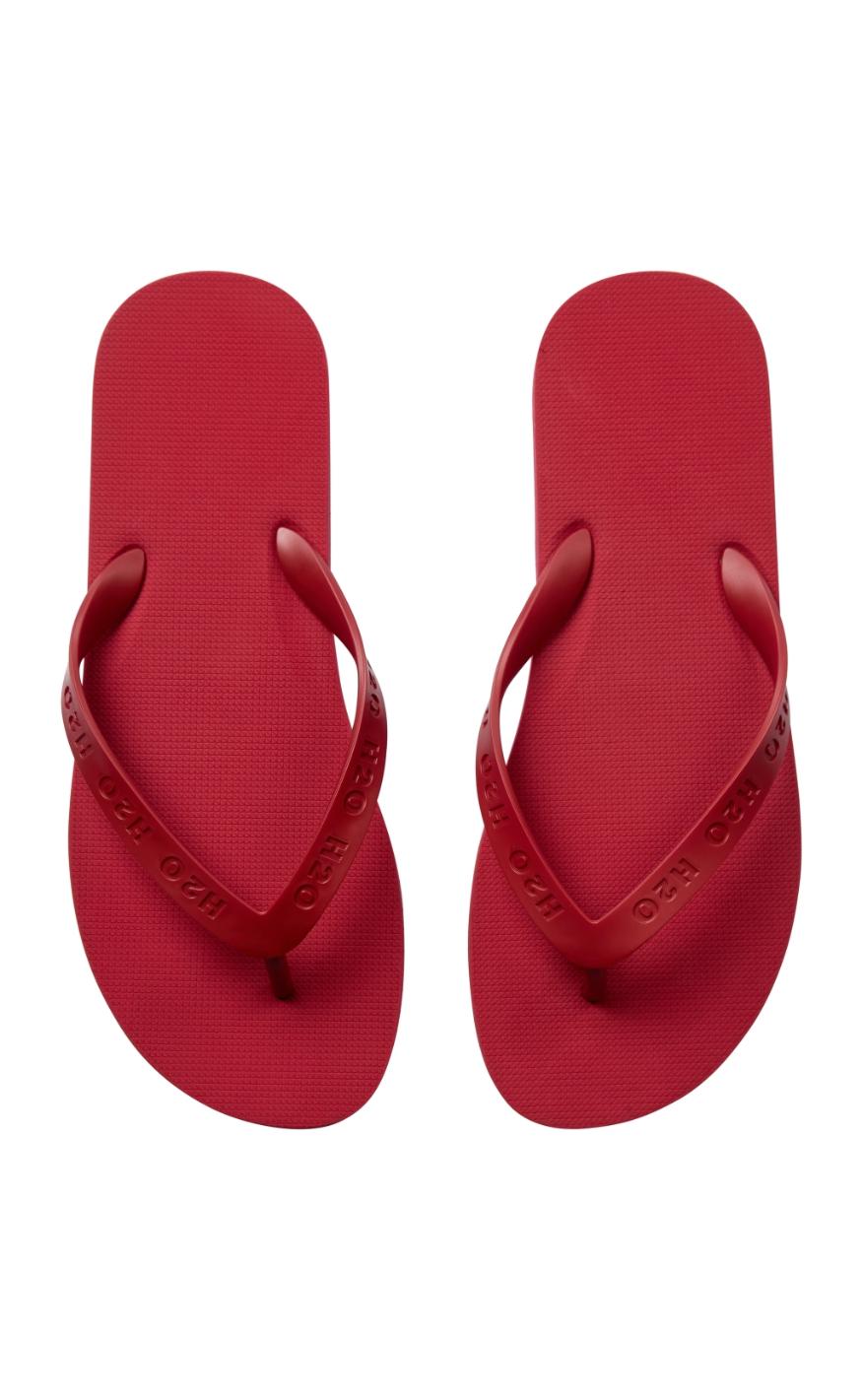 H2O Badesandal - Flip Flop - Ruby Red