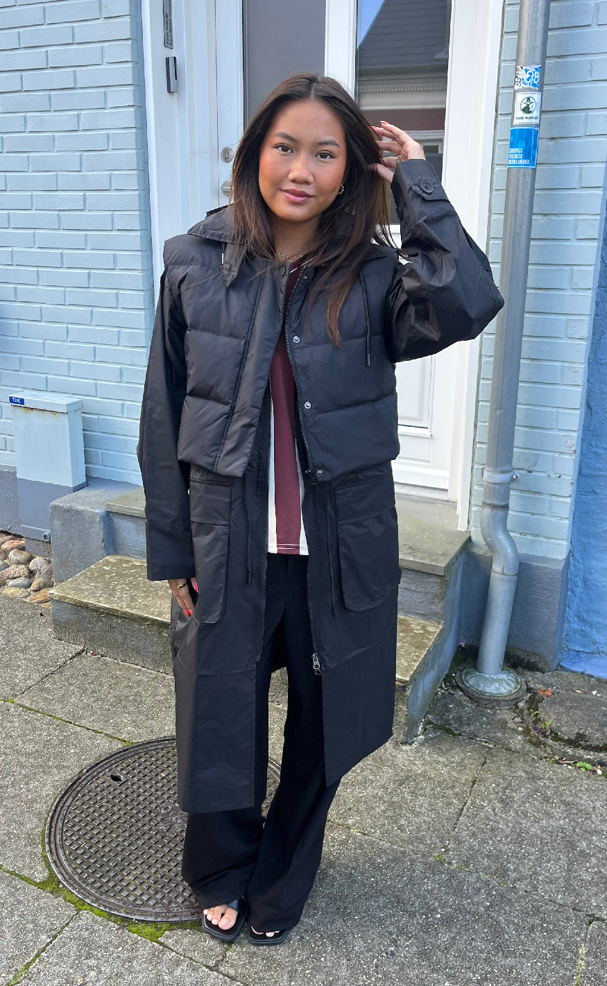 H2O Fagerholt Regnjakke - Rain - Black
