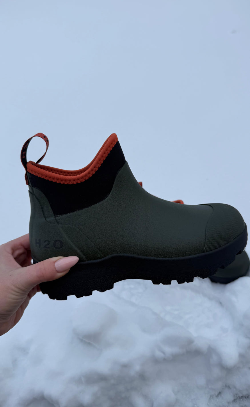 H2O Gummistøvler - Rubber - Army