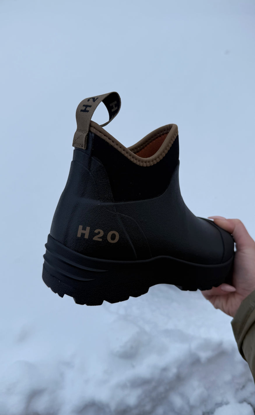 H2O Gummistøvler - Rubber - Black