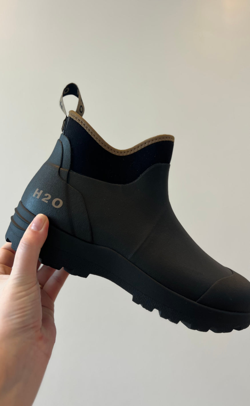 H2O Gummistøvler - Rubber - Black