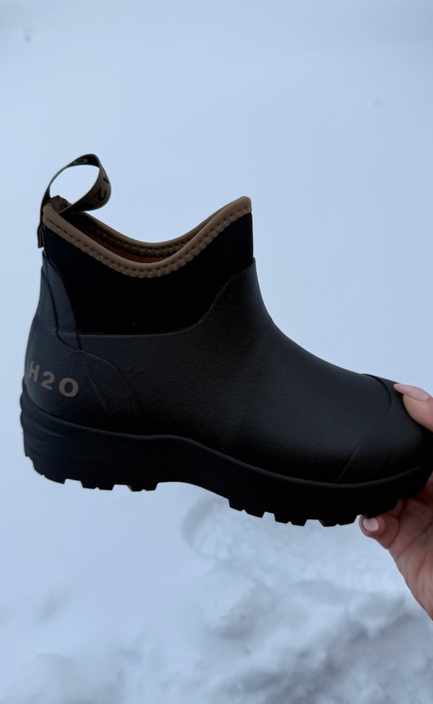 H2O Gummistøvler - Rubber - Black