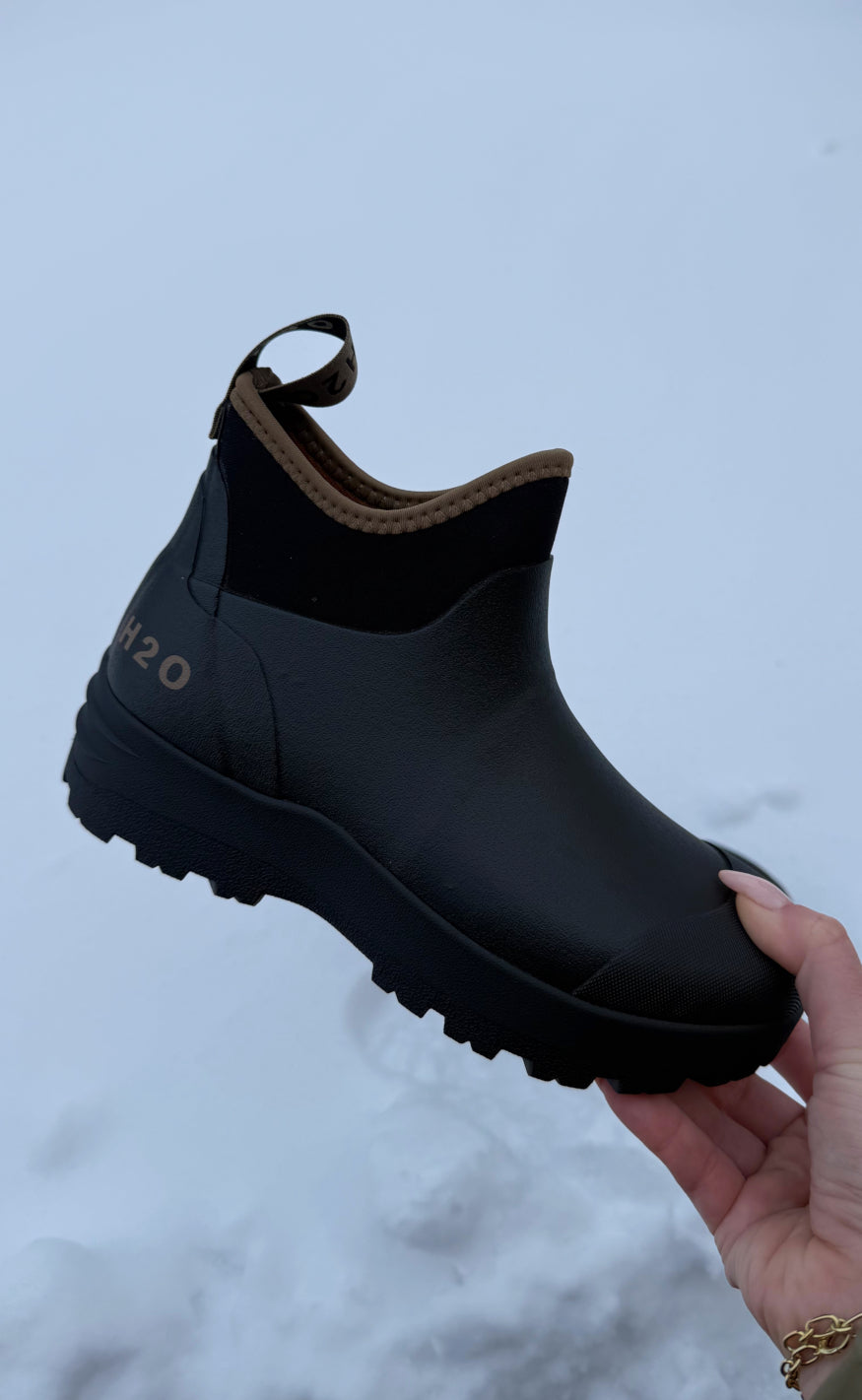 H2O Gummistøvler - Rubber - Black