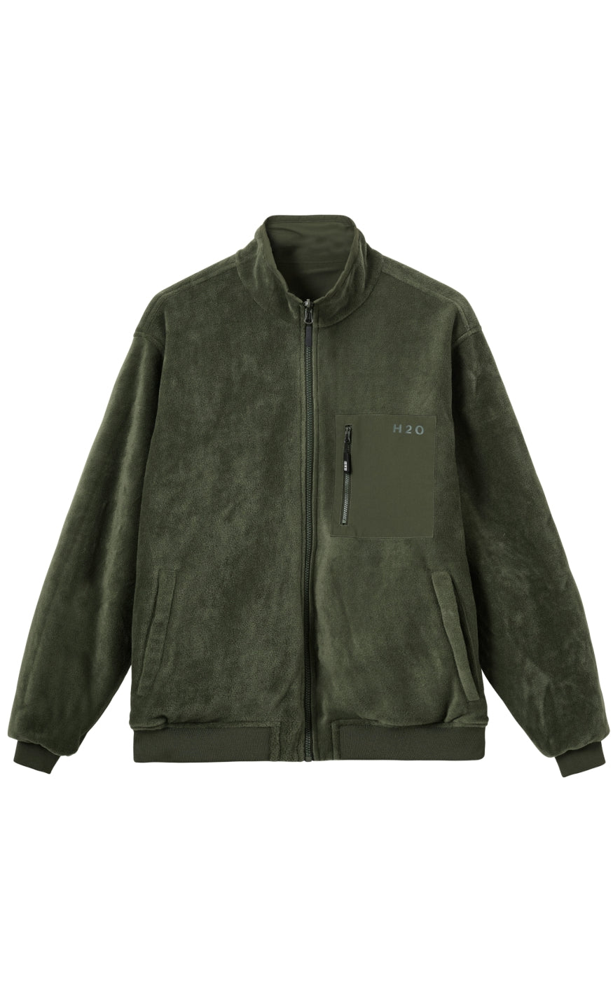 H2O Jakke - Mandø Reversible - Army