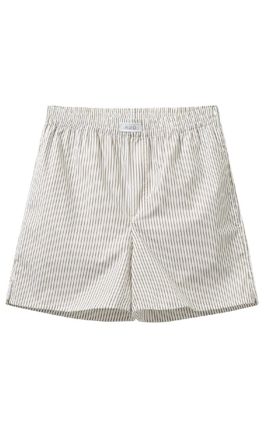 H2O Shorts - Rønne Essential - White/Brown