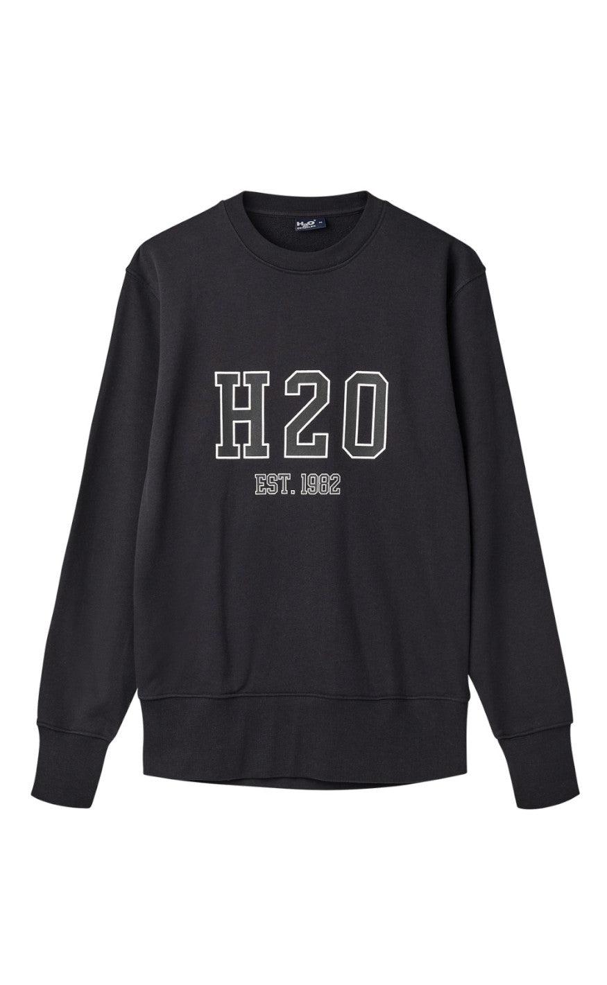 H2O Sweater - College Sweat O'Neck - Black