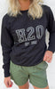 H2O Sweater - College Sweat O'Neck - Black