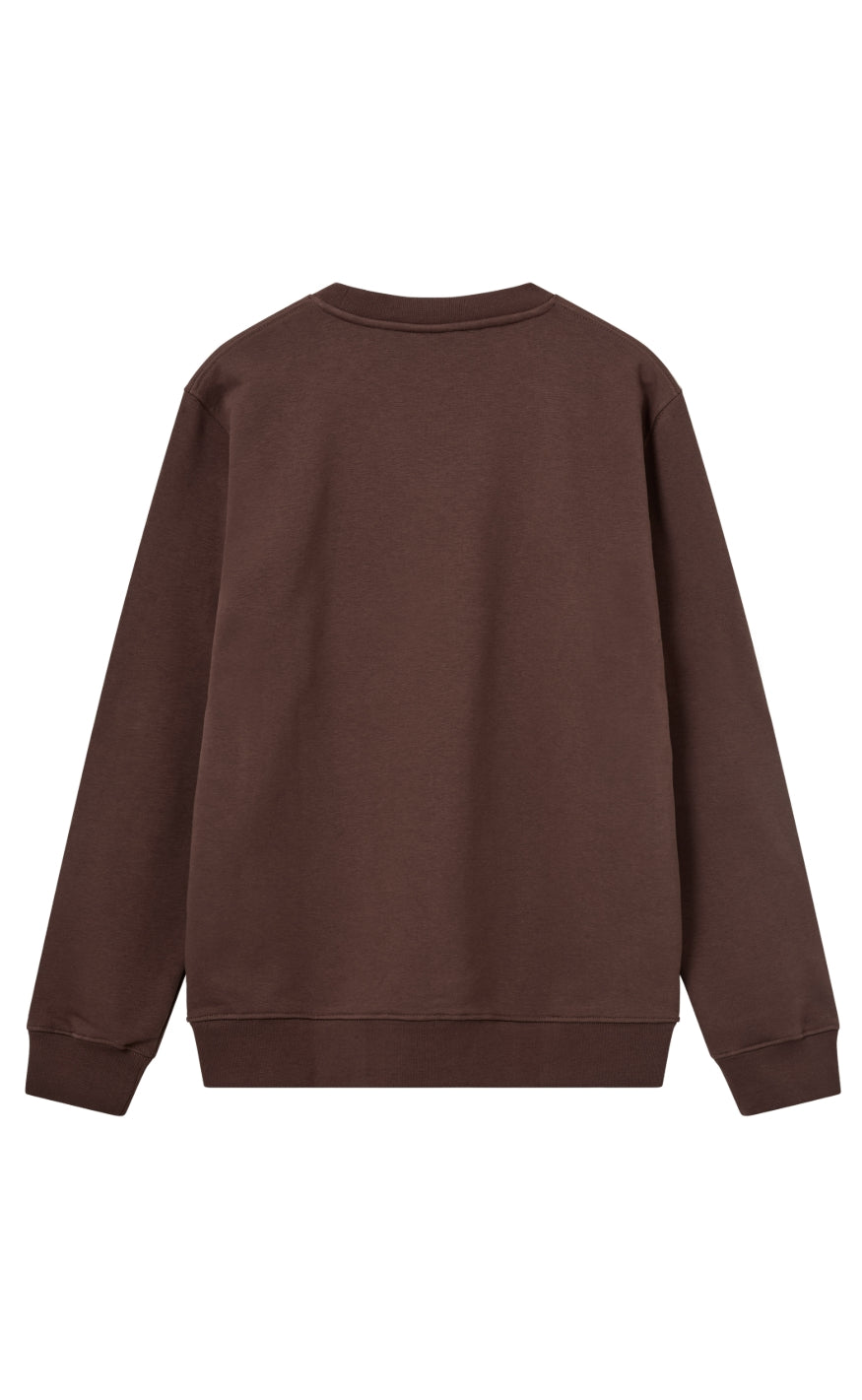 H2O Sweatshirt - Langø Sweat O'neck - Coffee