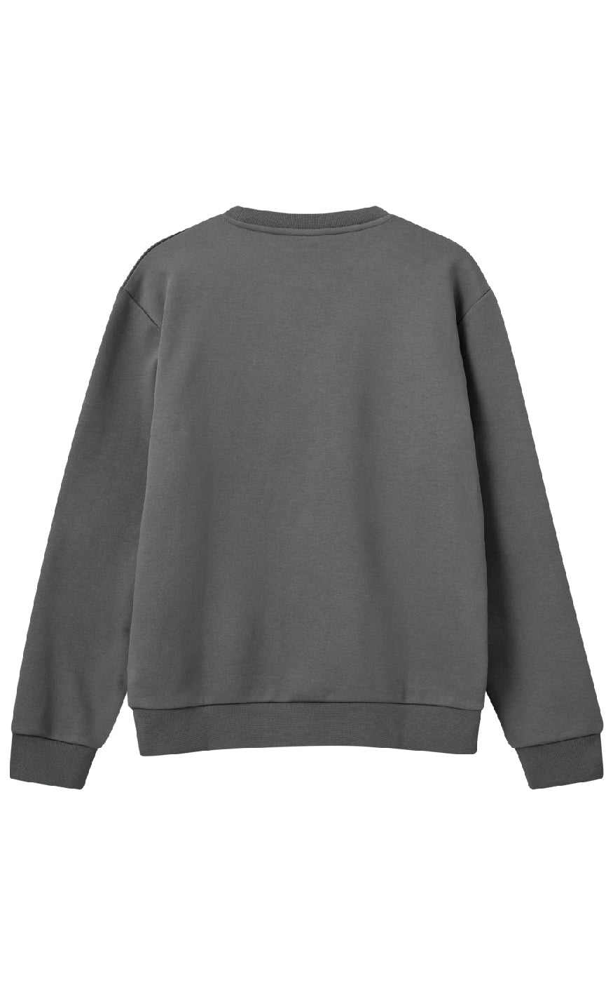 H2O Sweatshirt - Logo O'neck - Anthracite