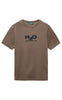 H2O T-Shirt - Logo - Dusty Oak/Navy