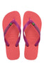 Havaianas Klipklapper / Sandal - Brasil Logo - Coral Pink