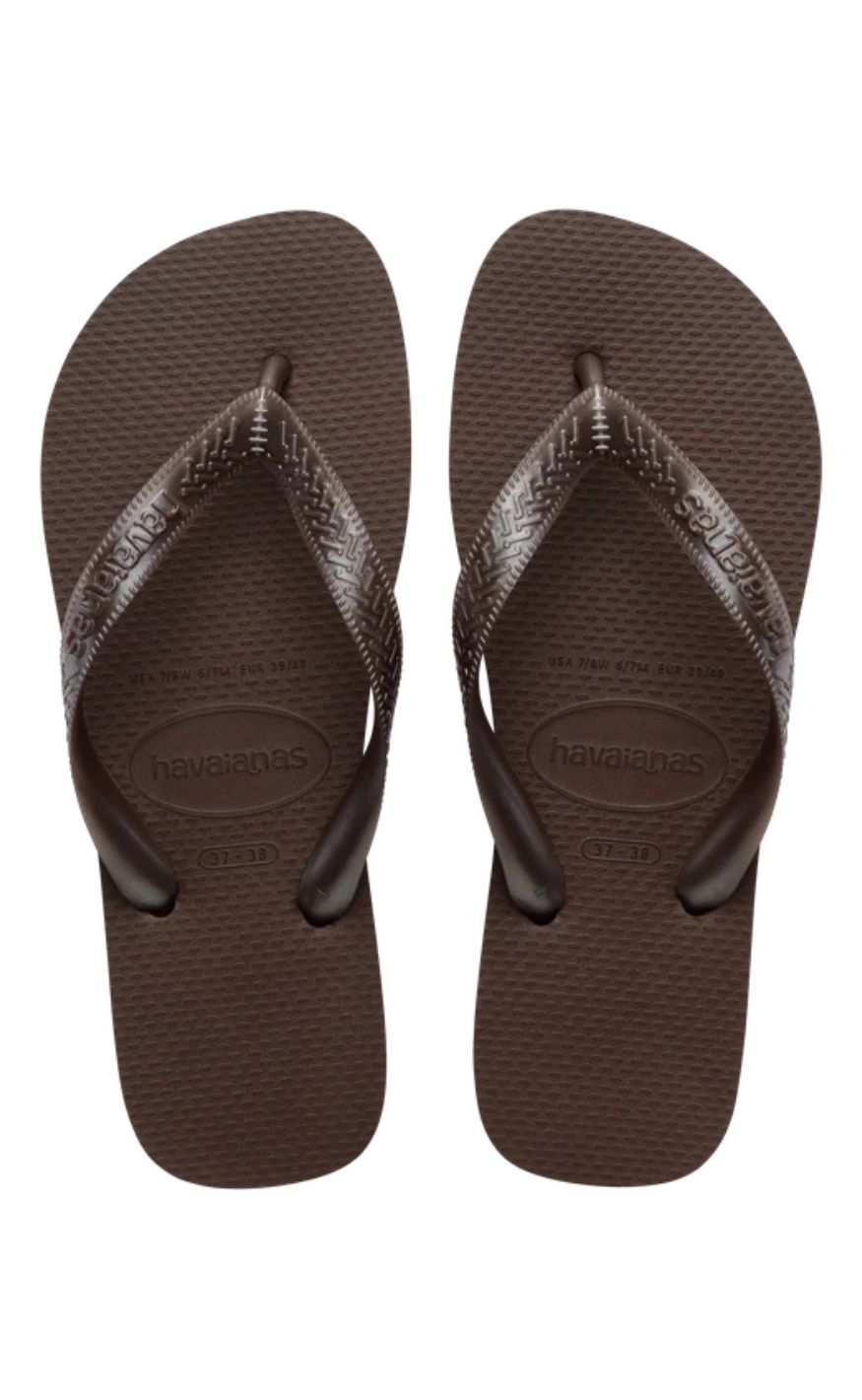 Havaianas Klipklapper / Sandal - Top Tiras - Dark Brown
