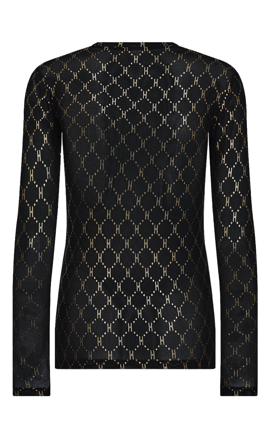 Hype The Detail Bluse - Mesh - Golden