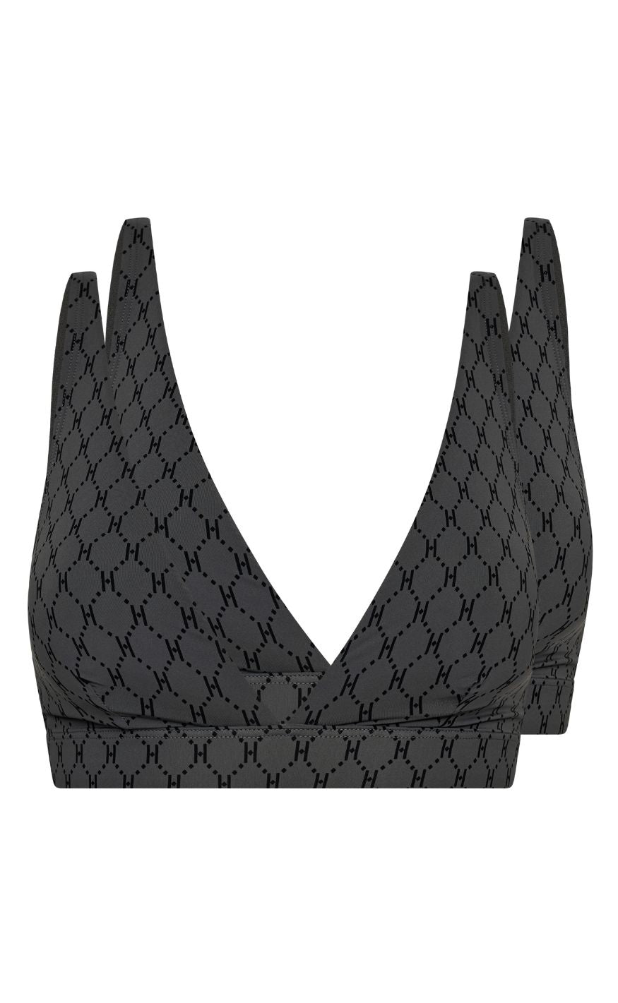 Hype The Detail Top - 148 2 Pack - Grey