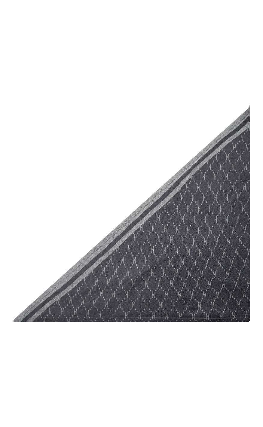 Hype The Detail Tørklæde - 83 - Dark Grey Melange