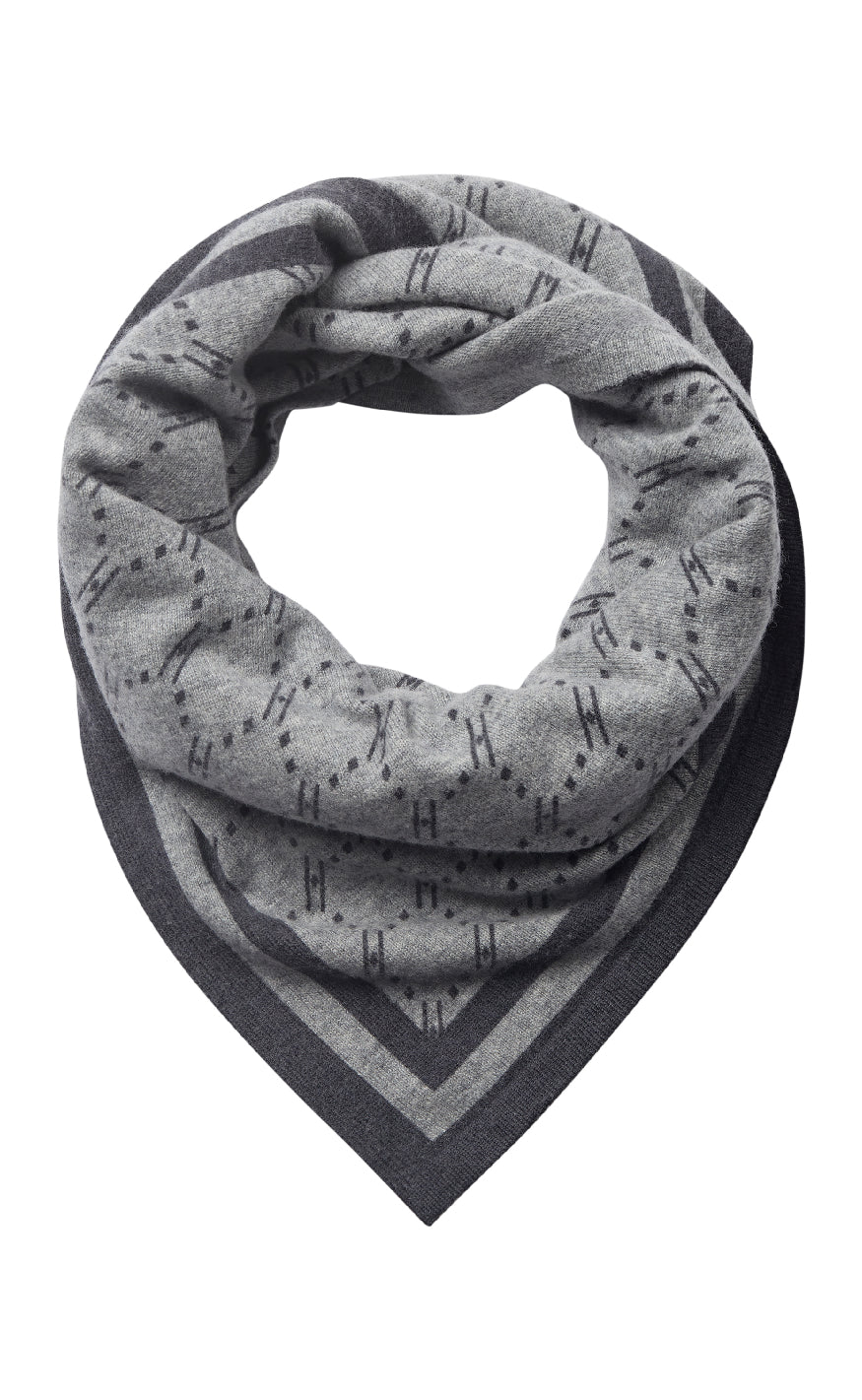Hype The Detail Tørklæde - 83 - Light Grey Melange